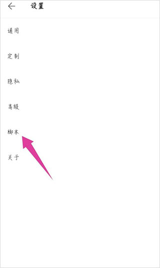 Via浏览器脚本设置